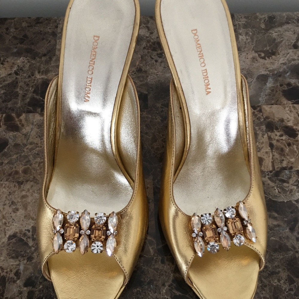 Domenico Idioma Vero Cuoio heel sandals